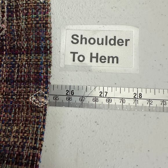 Vintage Stonebridge Womens Jacket Size L Silk Blend Embroidered‎ Beaded Tweed - Picture 6 of 7